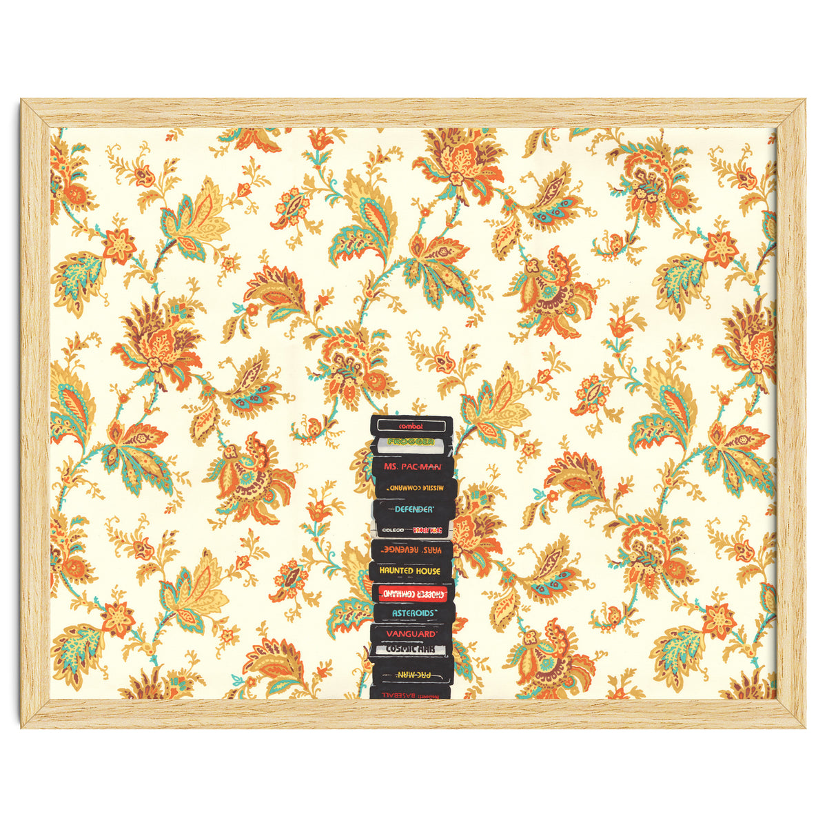 Atari & Flower Wallpaper