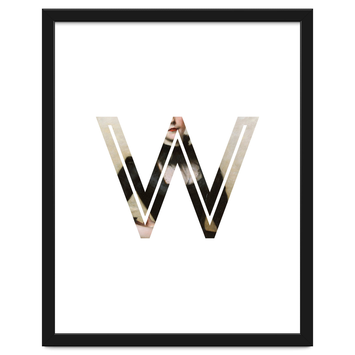 Letter W - (Impress)