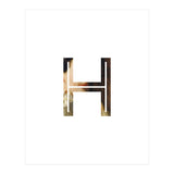 Letter H - (Impress) (Print Only) thumbnail