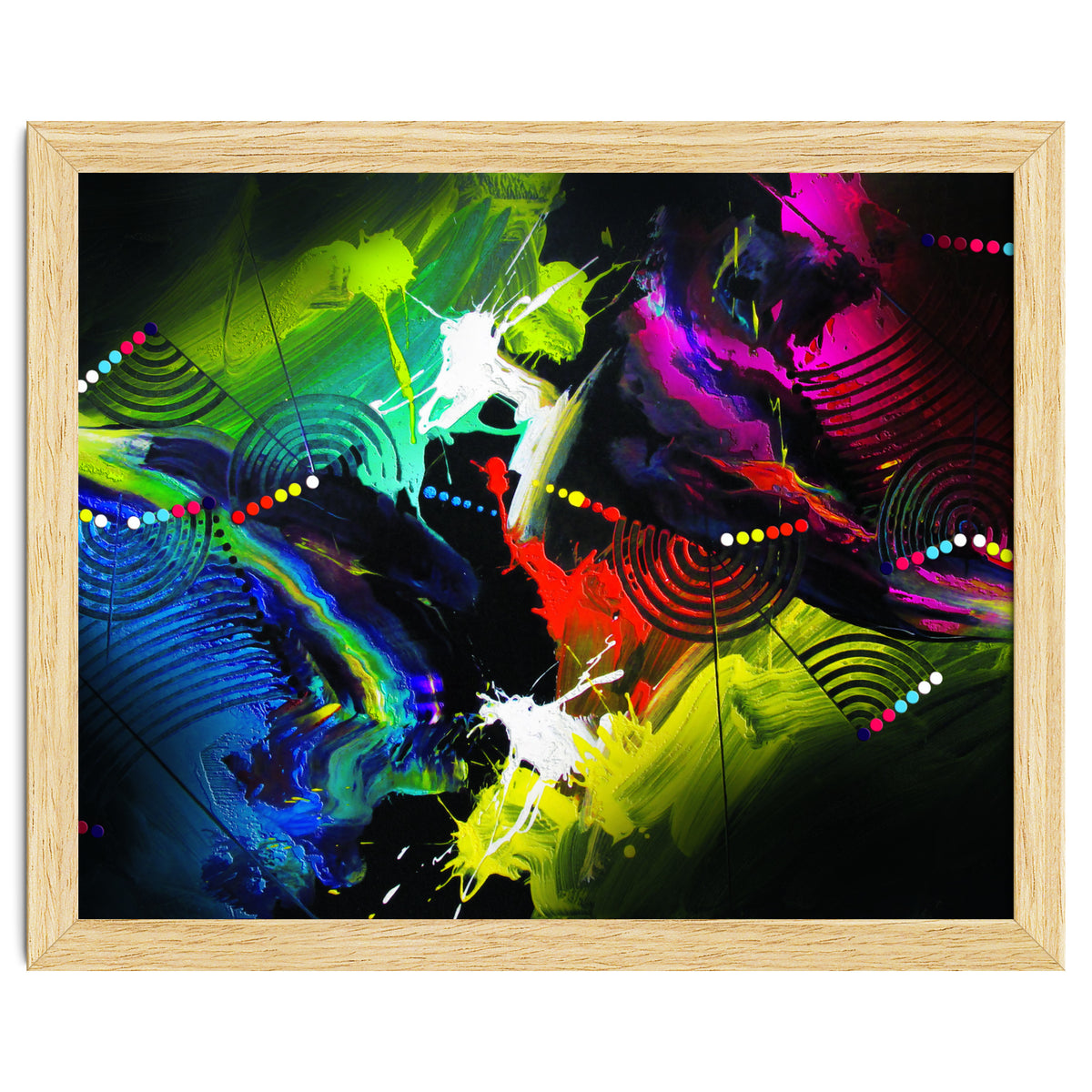 Abstract Art Britto - Qb291