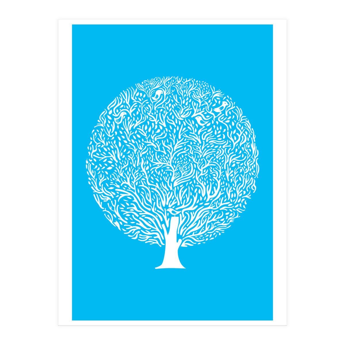 Blue tree (Print Only)