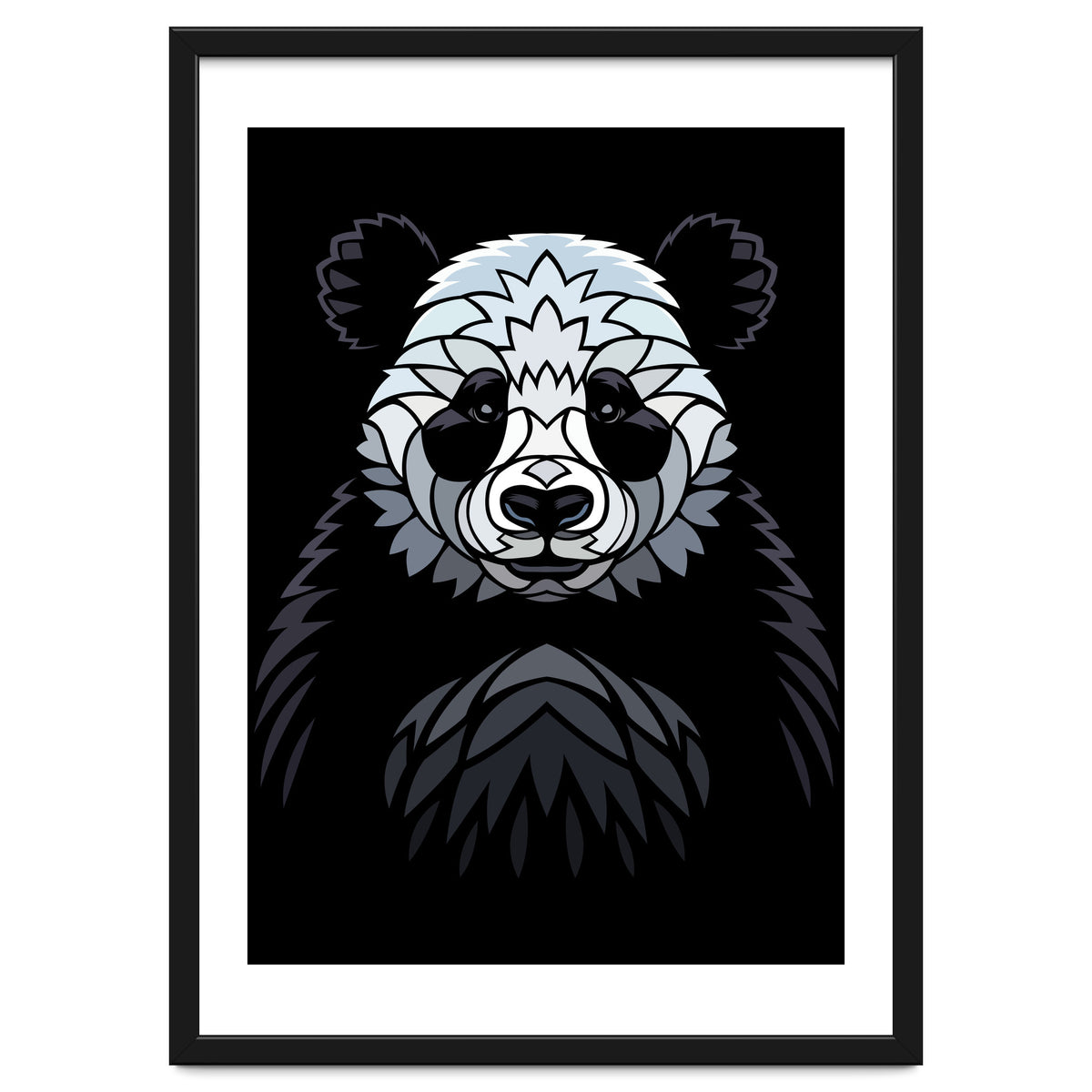 Tribal frontal Panda