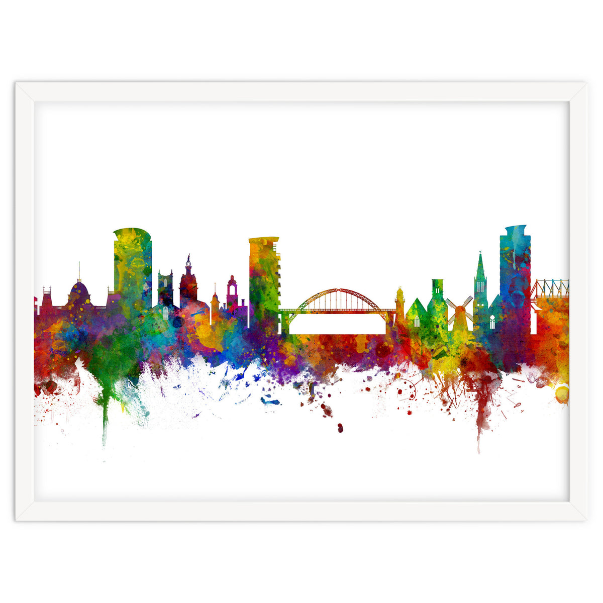 Sunderland England Skyline