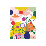 Happy Mediterranean Colorful Landscape (Print Only) thumbnail