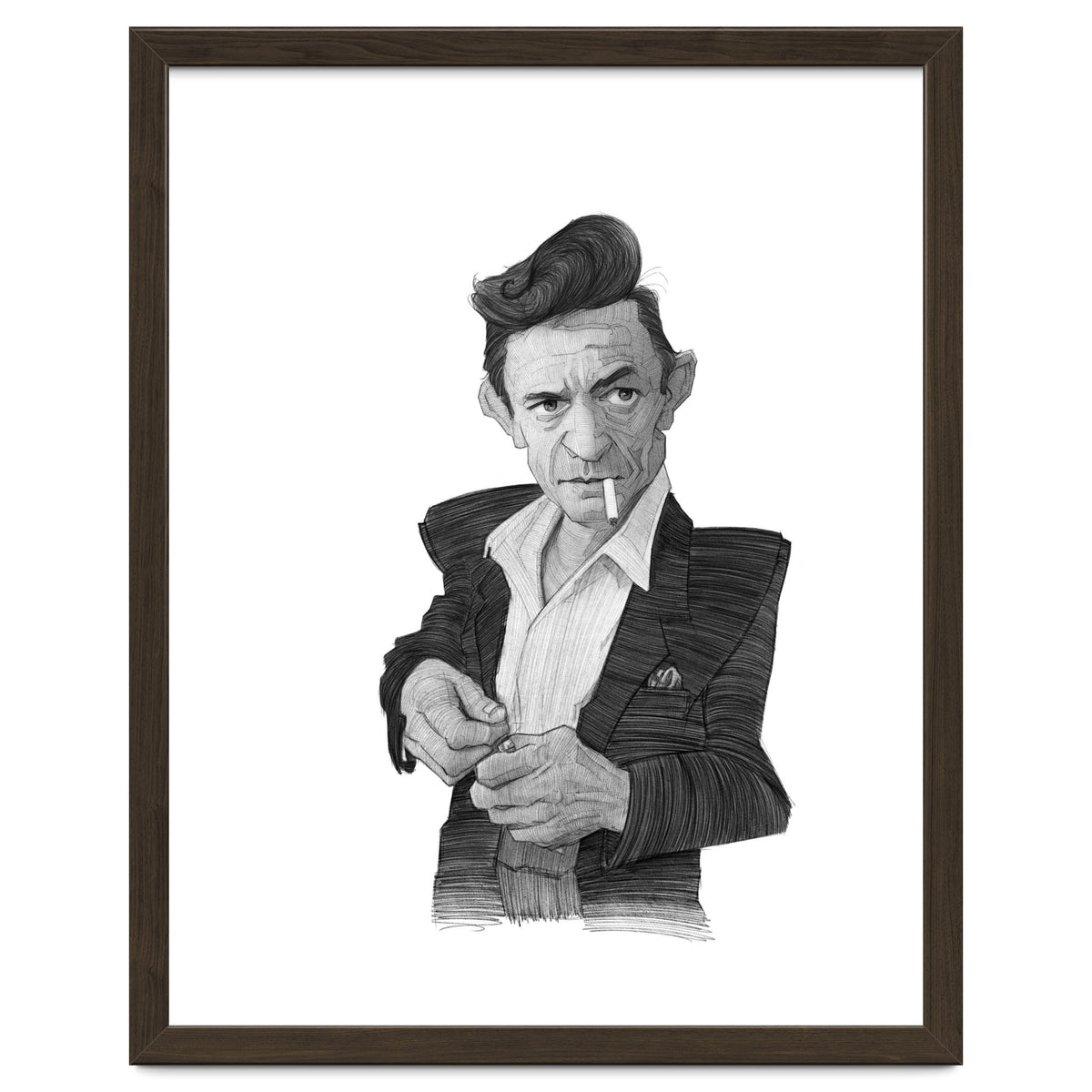 Johnny Cash Portrait