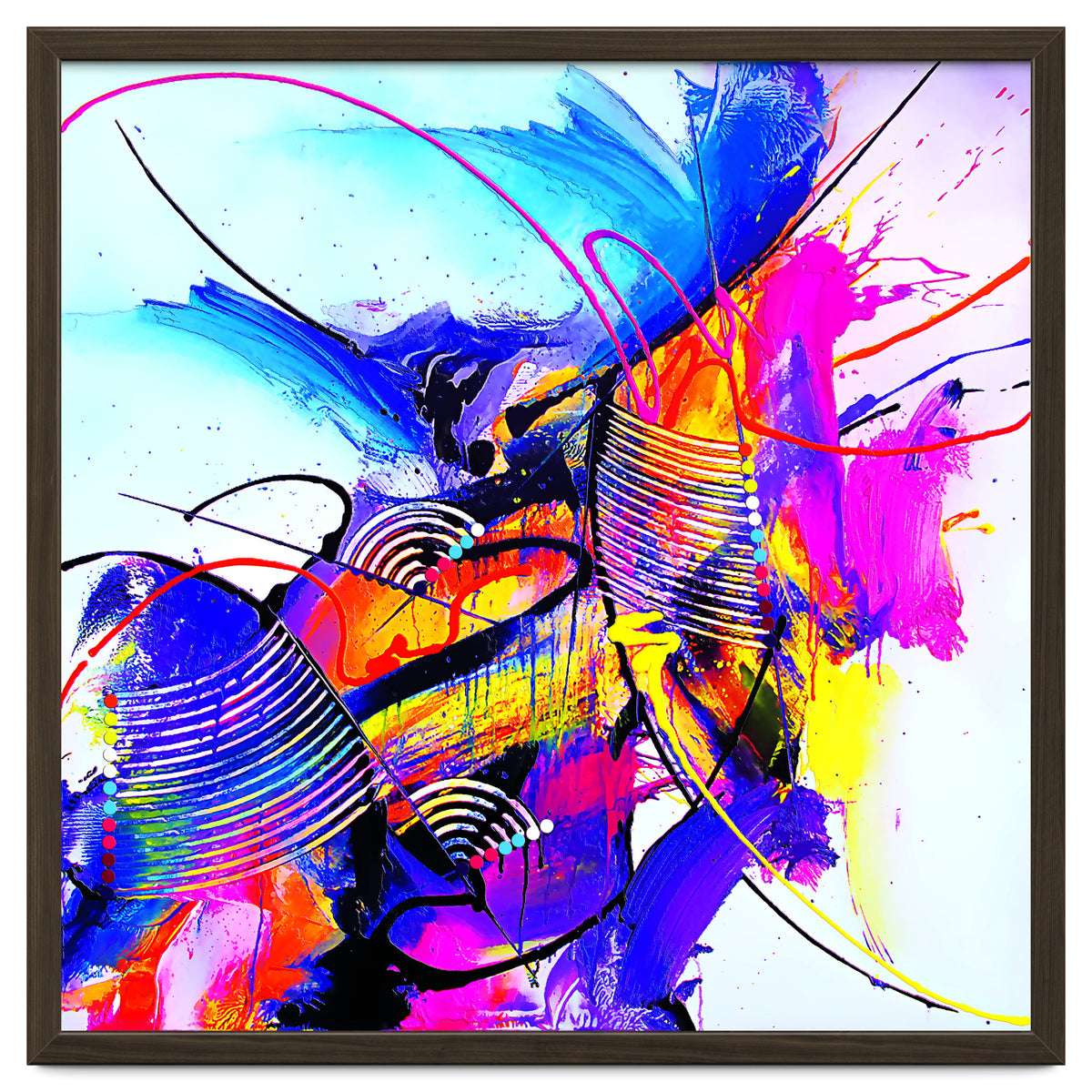 Abstract Art Britto - Qb293