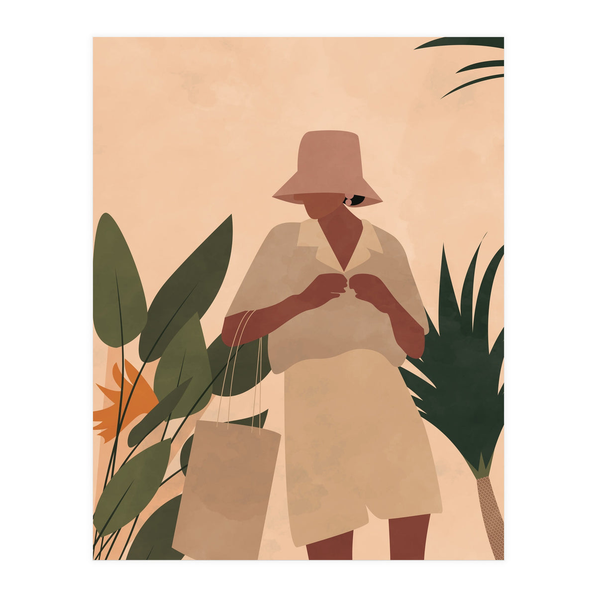 Tropical Woman (Print Only)