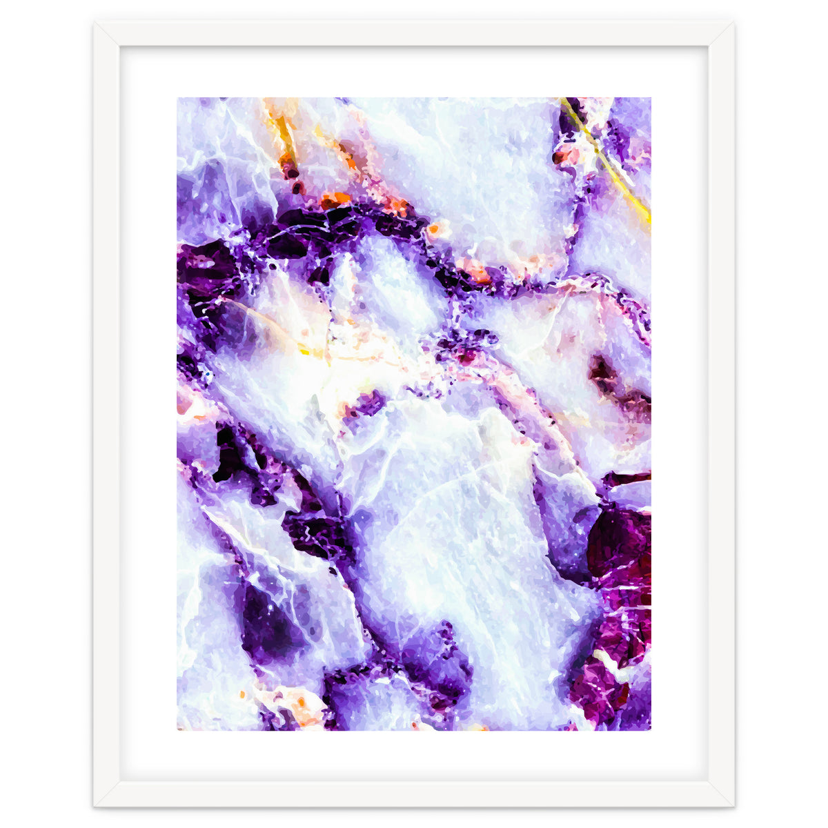 Purple marbling I