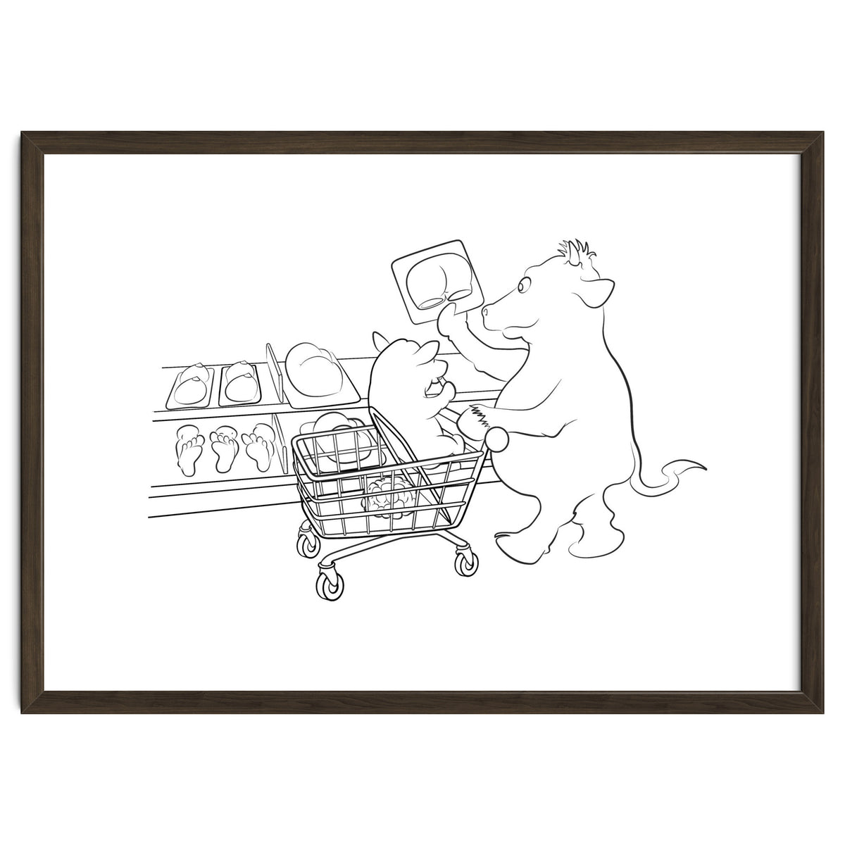 Supermarkey Cow Mandos