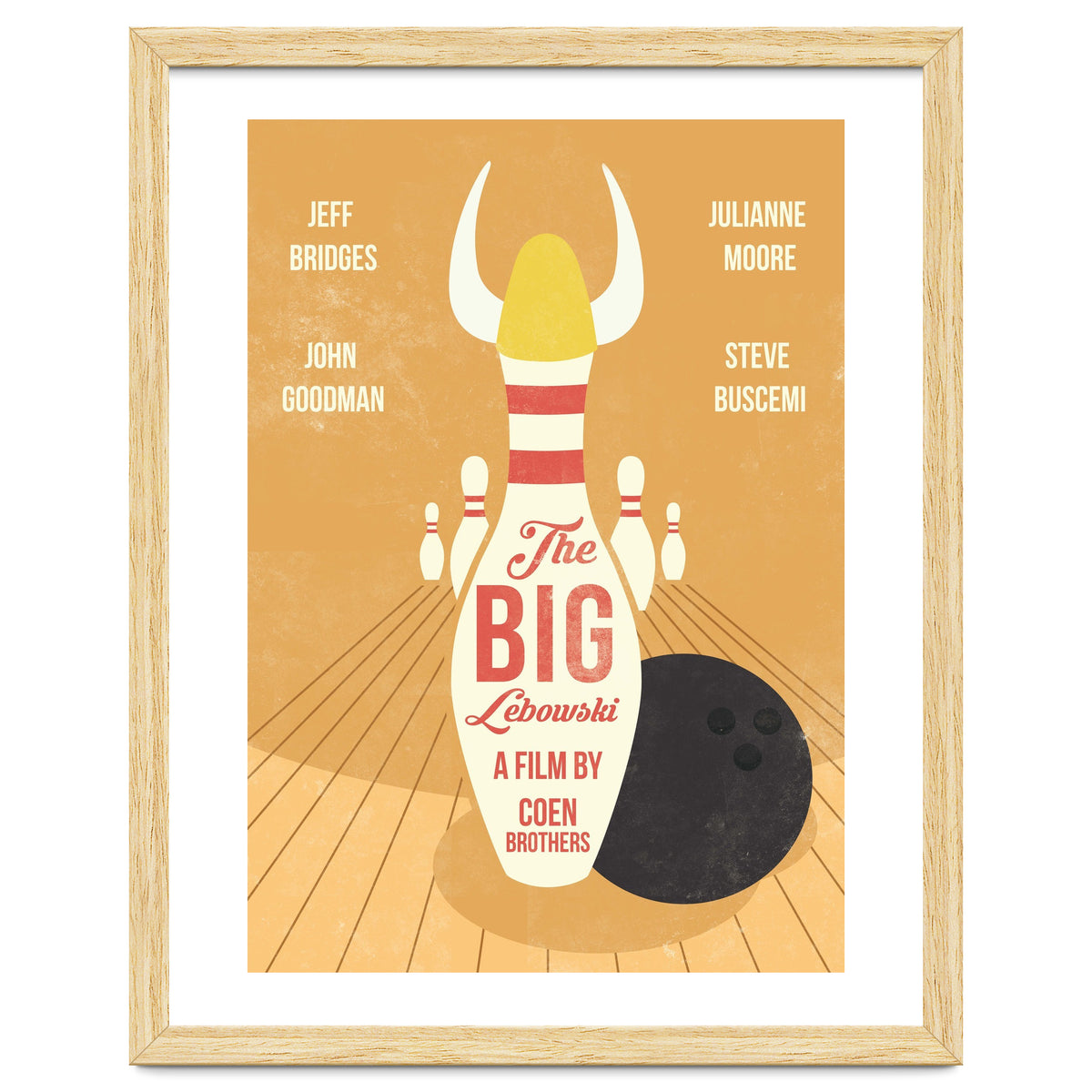 Big Lebowski movie poster