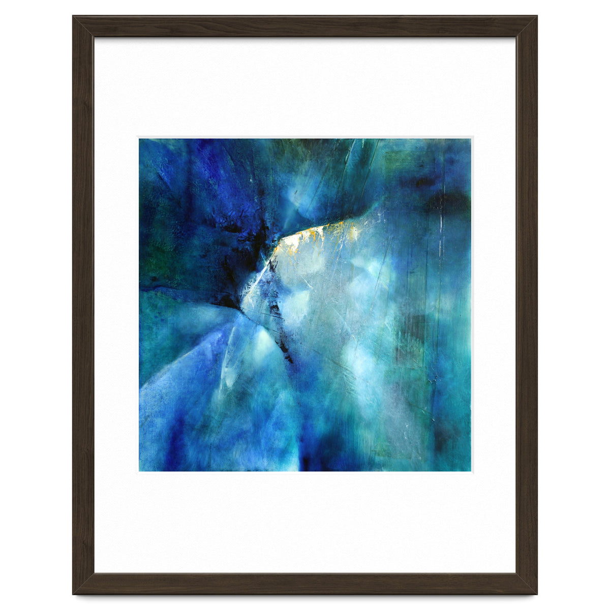 Komposition In Blau - blue composition