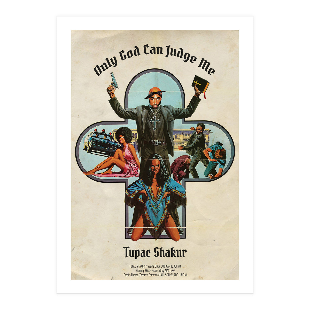 Only God Can Judge Me (Print Only)