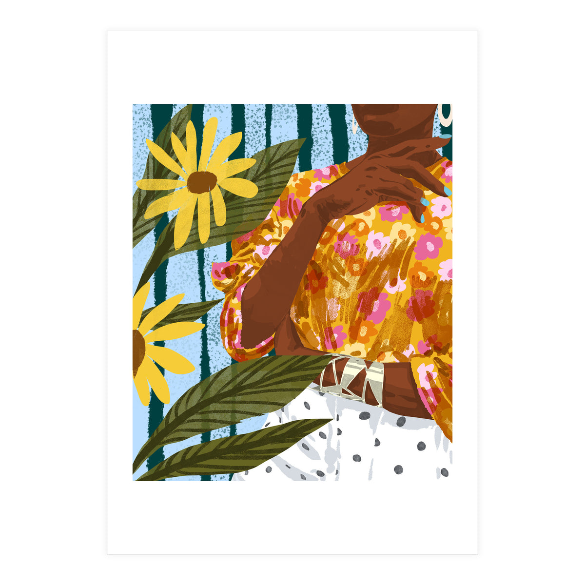 Beauty has no skin tone (Print Only)