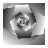 Monochrome Rose Spiral  (Print Only) thumbnail