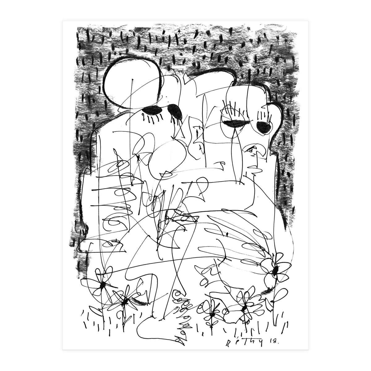 Fear - b&w (Print Only)