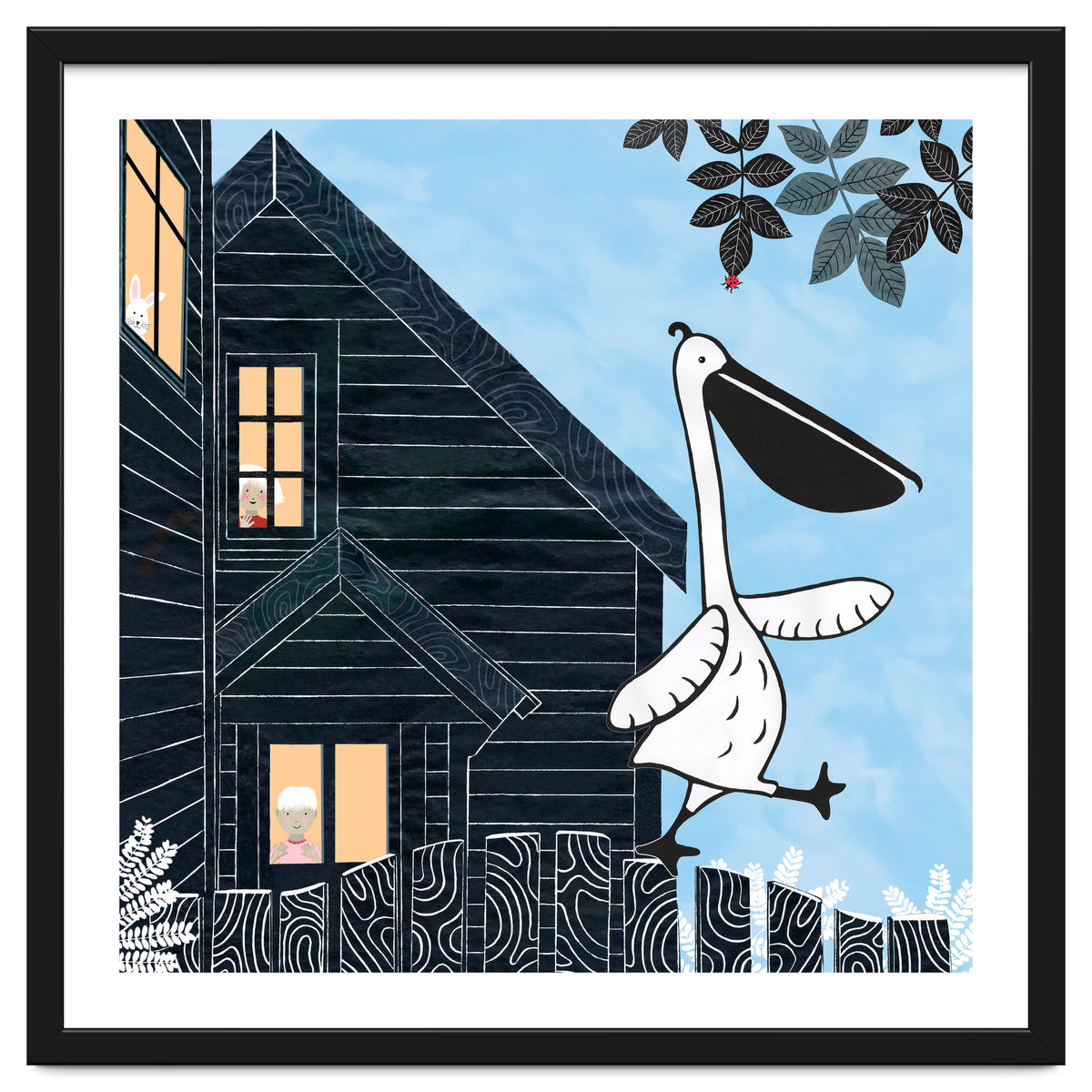 Picket Fence Pelican