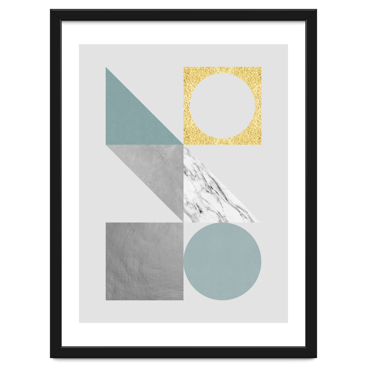 Marble and gold VIII