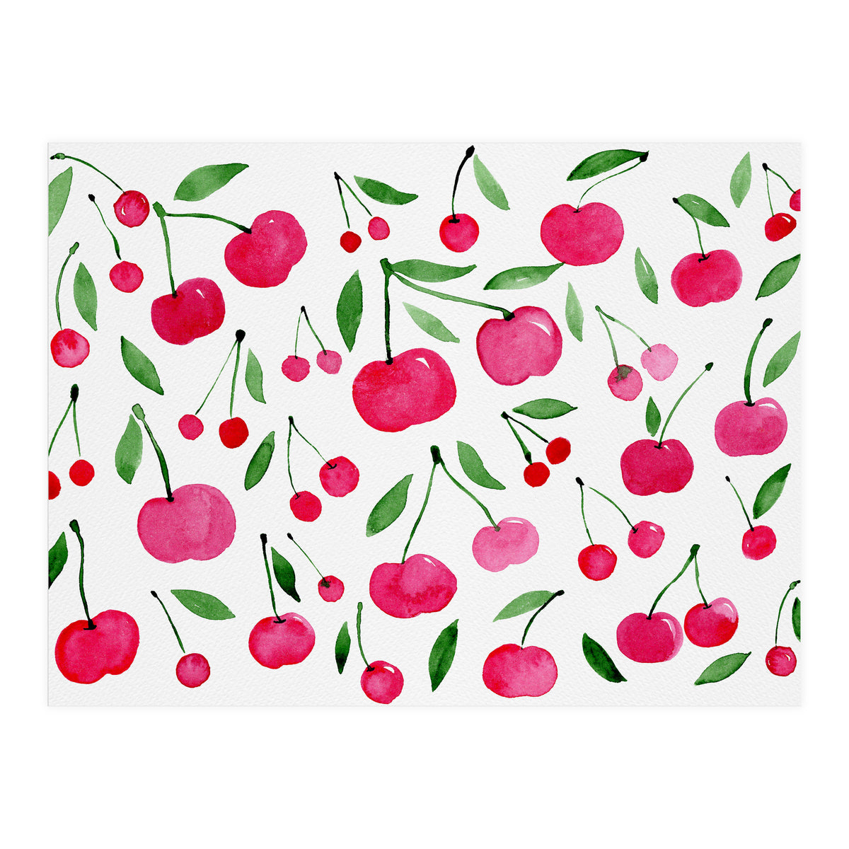 Pink cherry pattern (Print Only)