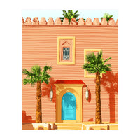 The Blue Door, Tropical Architecture Morocco (Print Only)