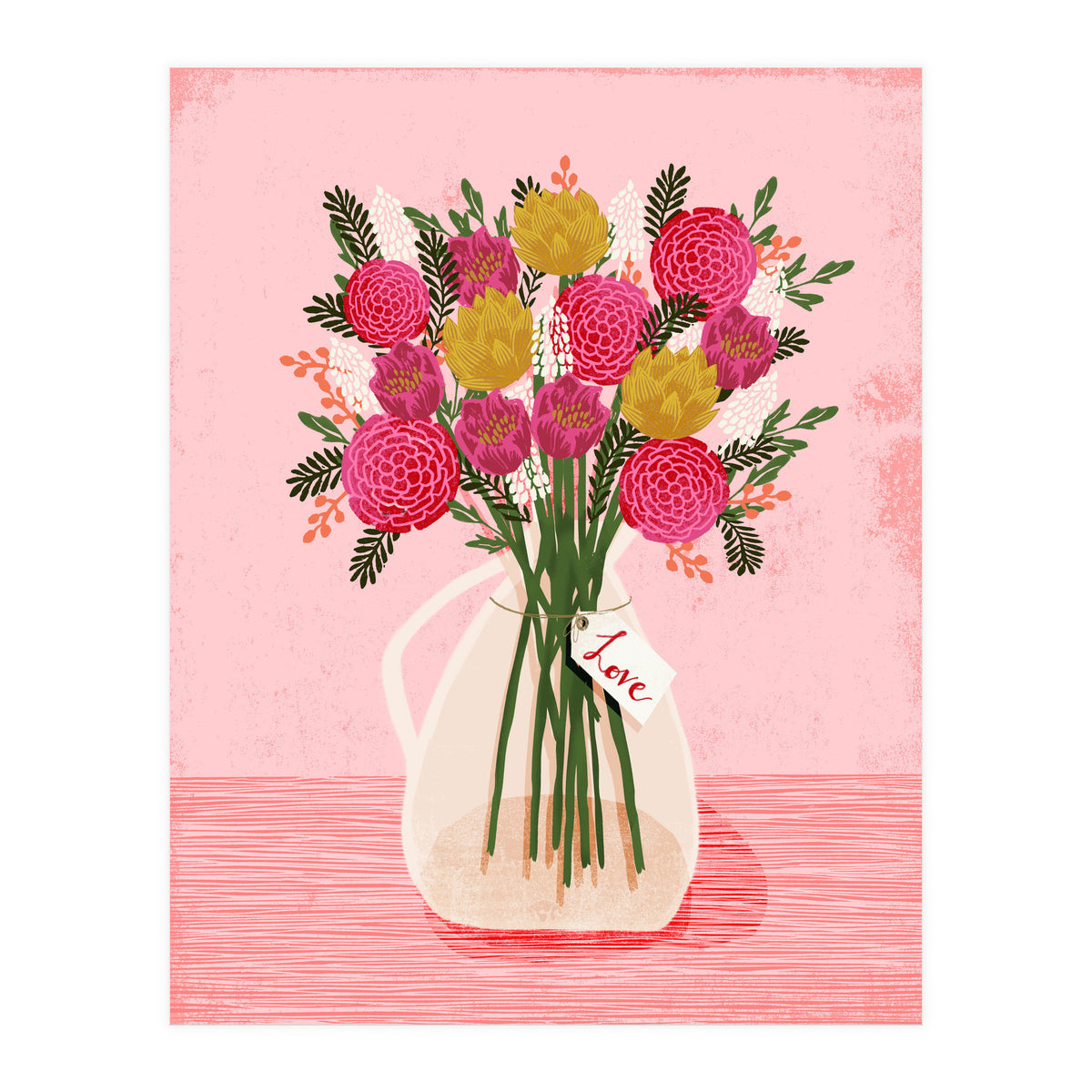 Flower Vase (Print Only)