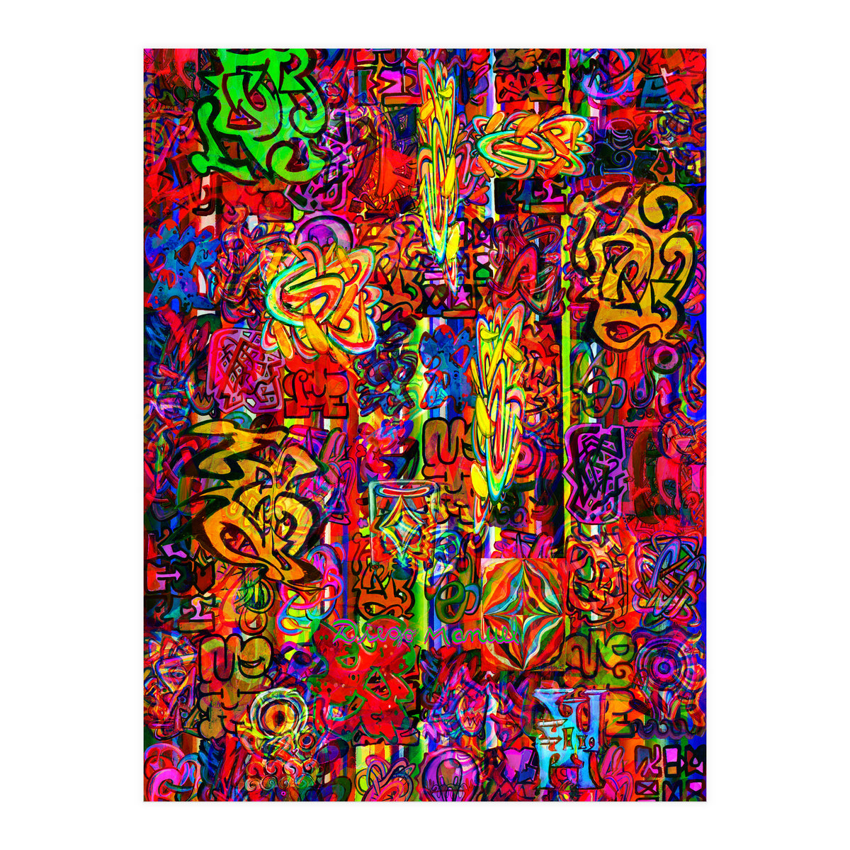 Graffiti Digital 2022 401 (Print Only)