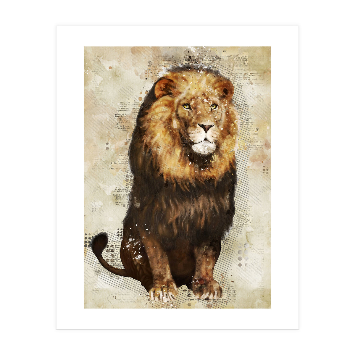 Lion (Print Only)