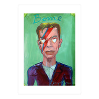 Bowie Y Corazones (Print Only)