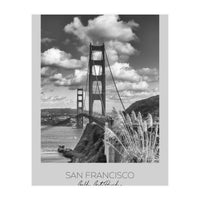 In focus: SAN FRANCISCO Golden Gate Bridge (Print Only)