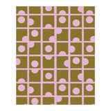 Pink Retro Circles Pattern (Print Only) thumbnail