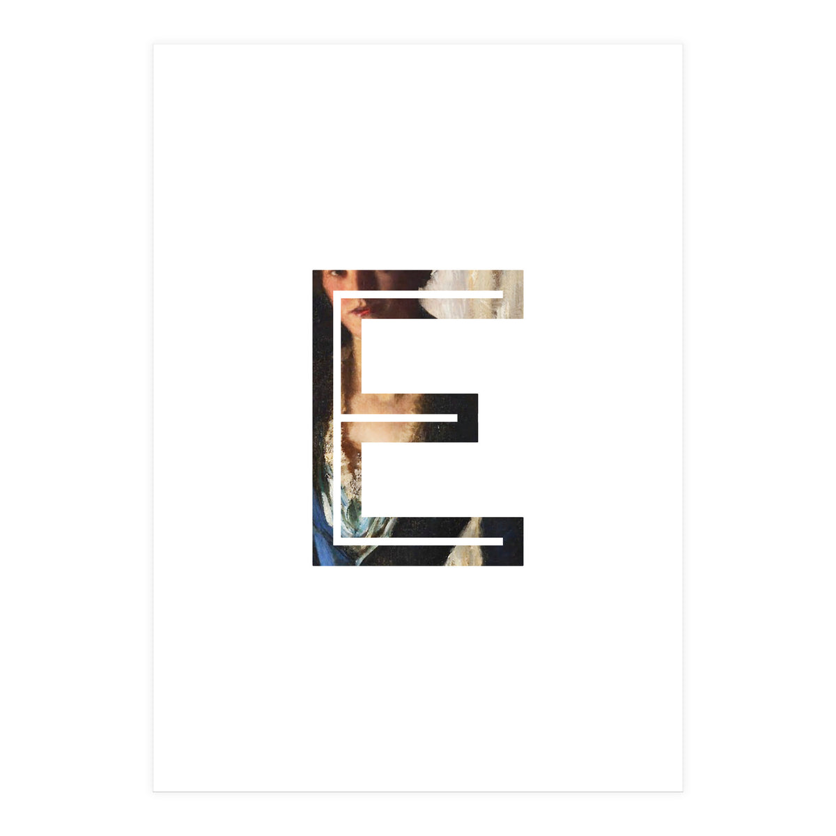 Letter E - (Impress) (Print Only)