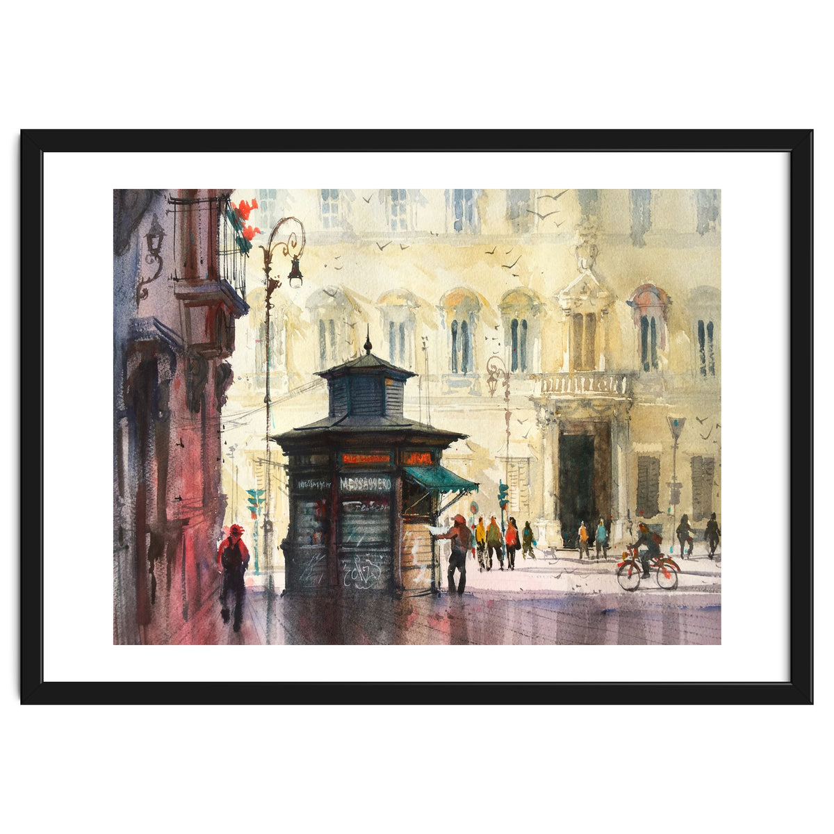 Newspaper Stall Rome