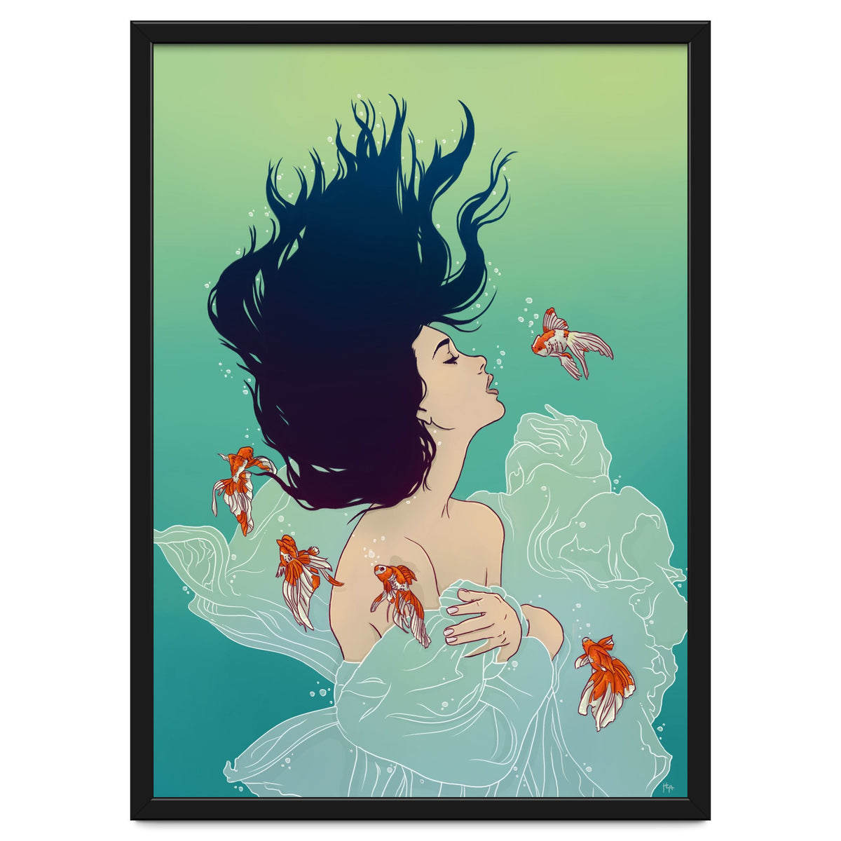 Underwater Lady
