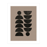Mid-Century Modern No.30 - Woodblock Print (Print Only) thumbnail
