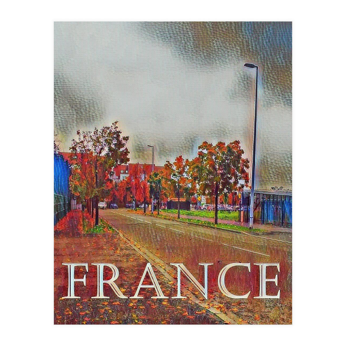 Autumn in France (Print Only)
