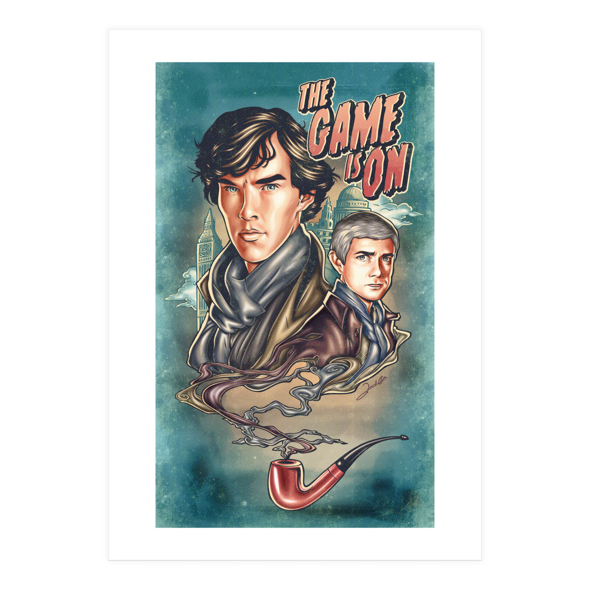 The Game Is On (Print Only)