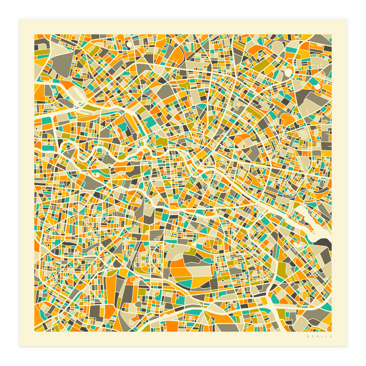 BERLIN MAP (Print Only)