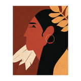 Boho Chic Woman Indian Fashion Print (Print Only) thumbnail