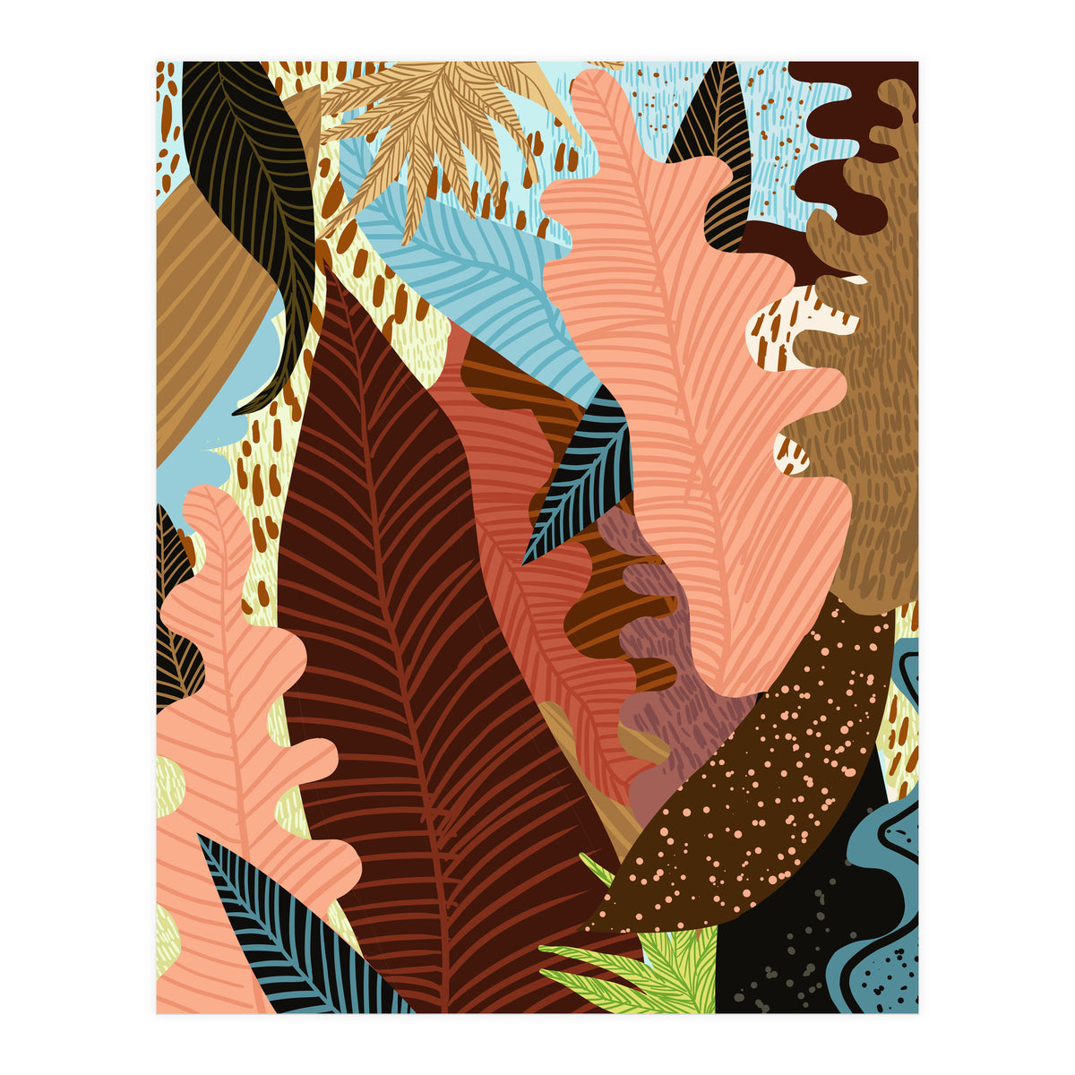 Earthy Forest (Print Only)