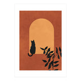 Cat Chilling (Print Only) thumbnail