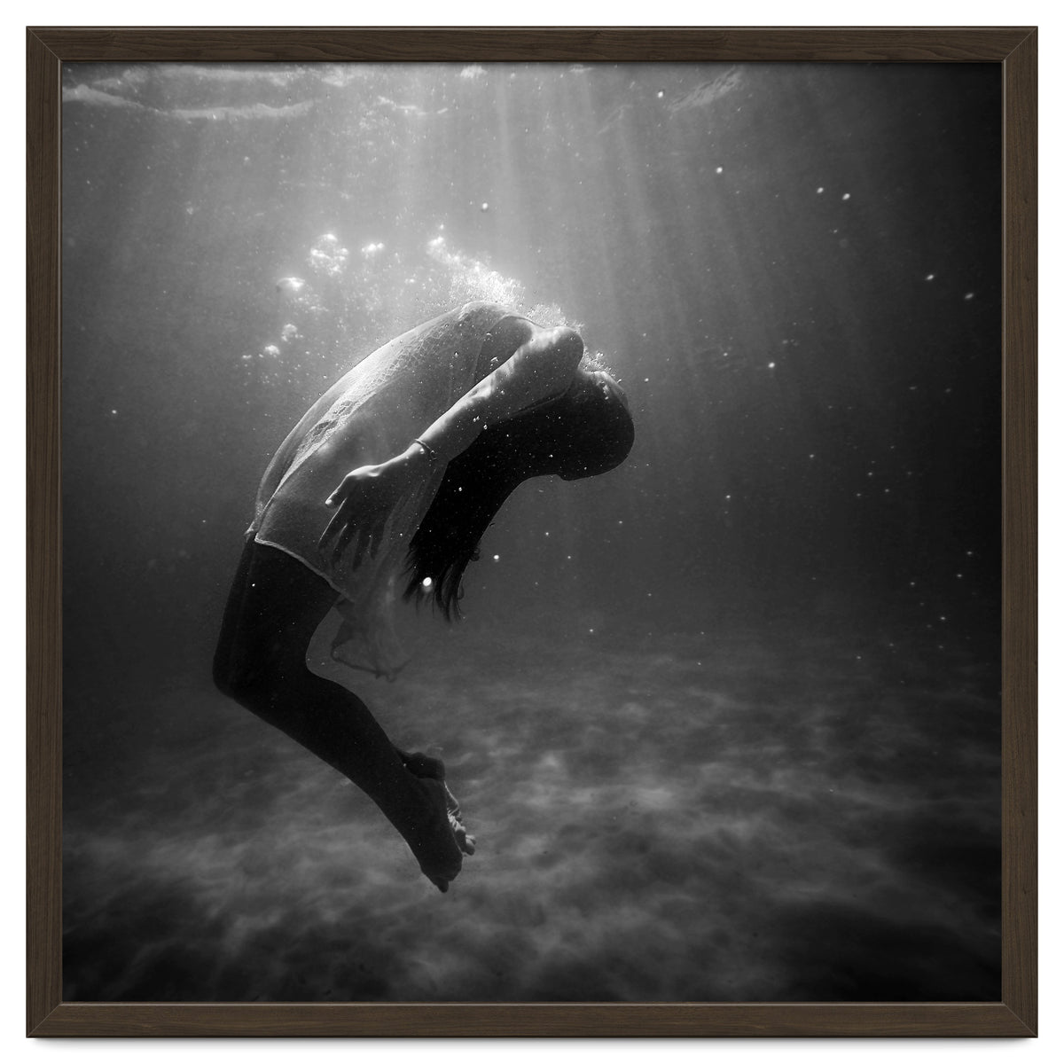 Woman Inside The Water