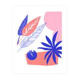 Blue And Pink (Print Only) thumbnail
