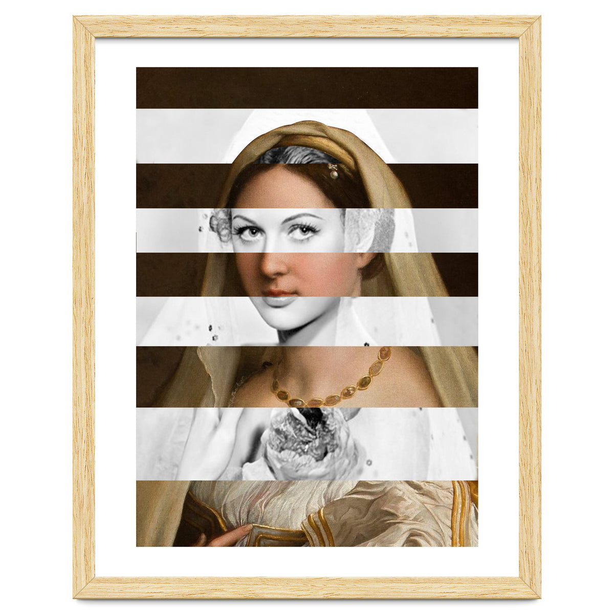 Raphael's Woman With A Veil & Hedy Lamarr