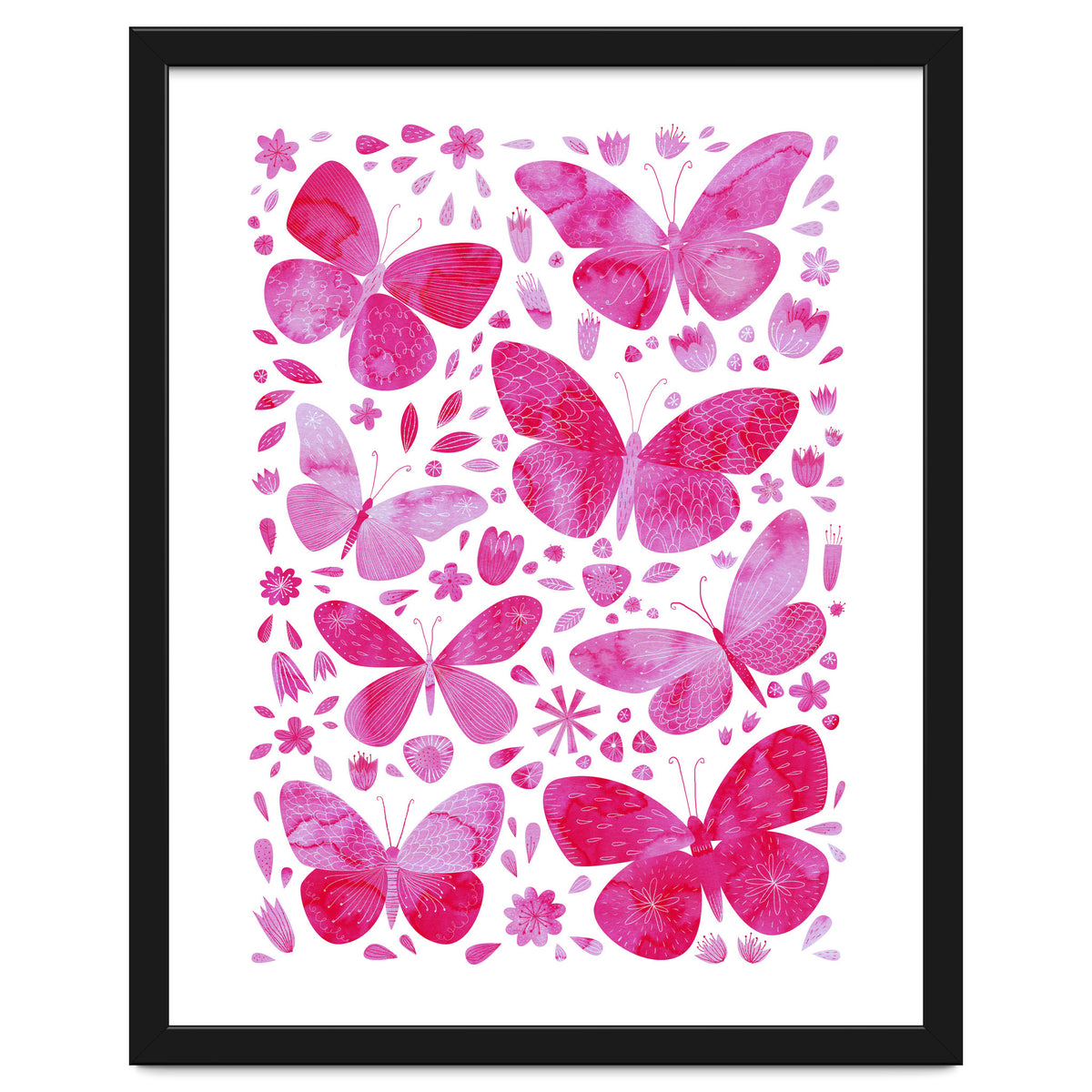 Pink Butterflies
