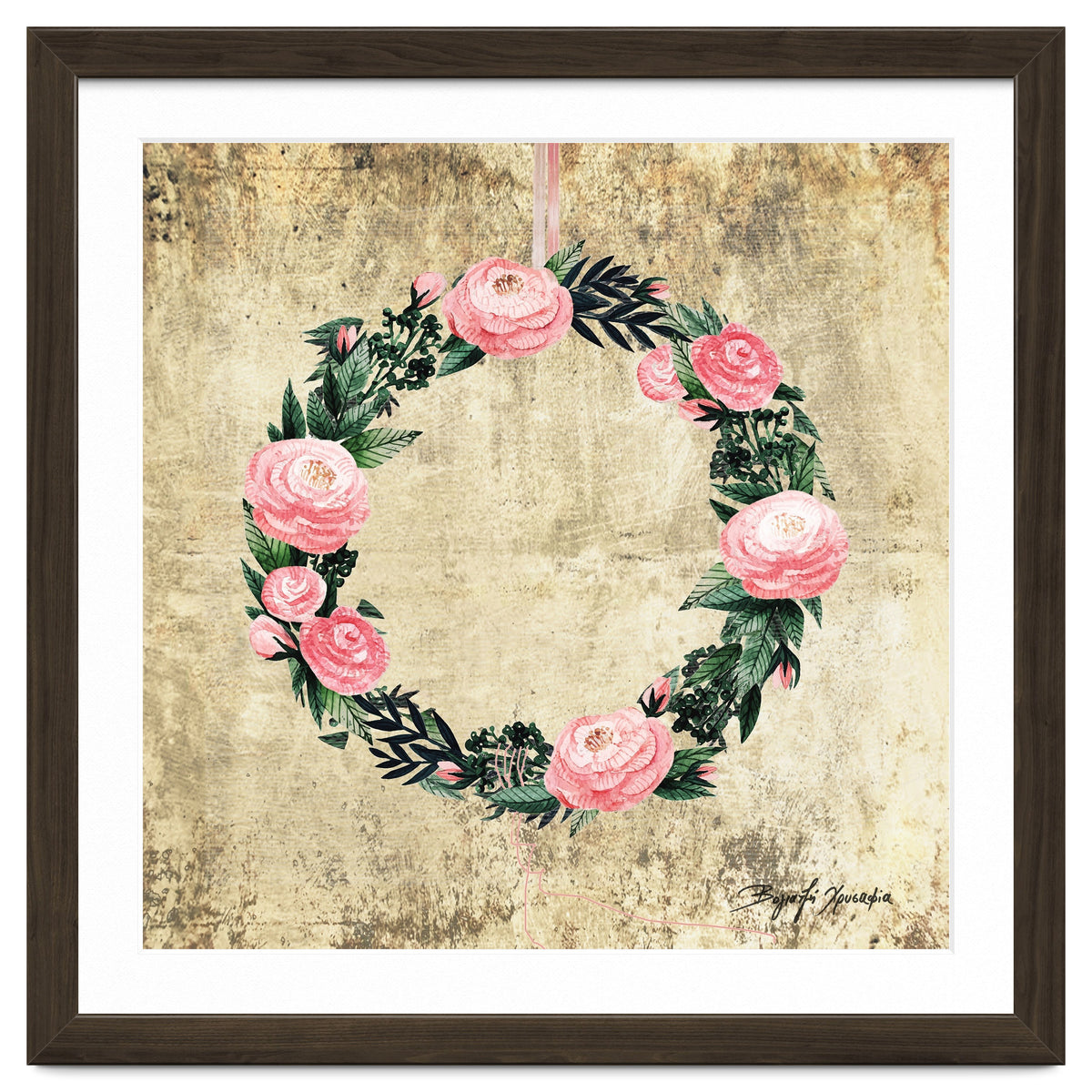 Wreath #Rose Flowers #Royal collection