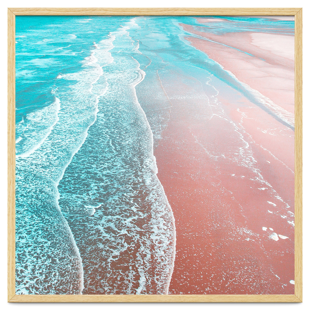 Sea Blue And Rose Gold