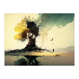 Tree Abstract Painting (Print Only) thumbnail