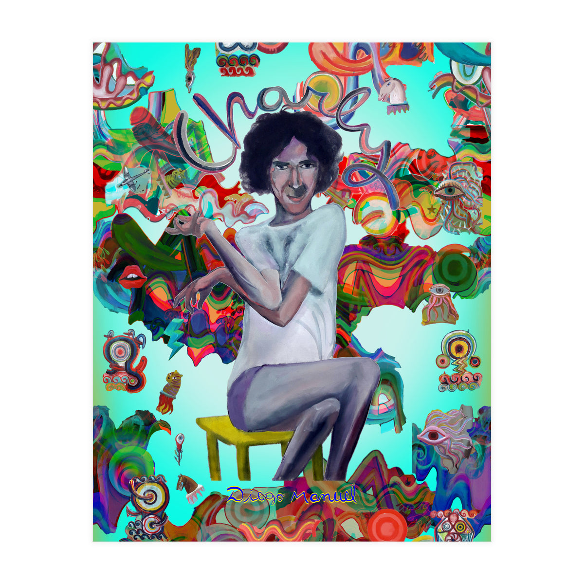 Charly Y Graffitis 4 (Print Only)