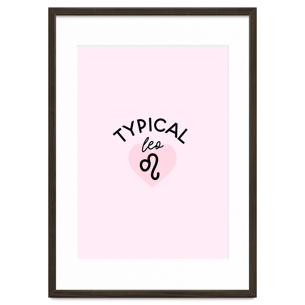 Typical Leo Horoscope Print