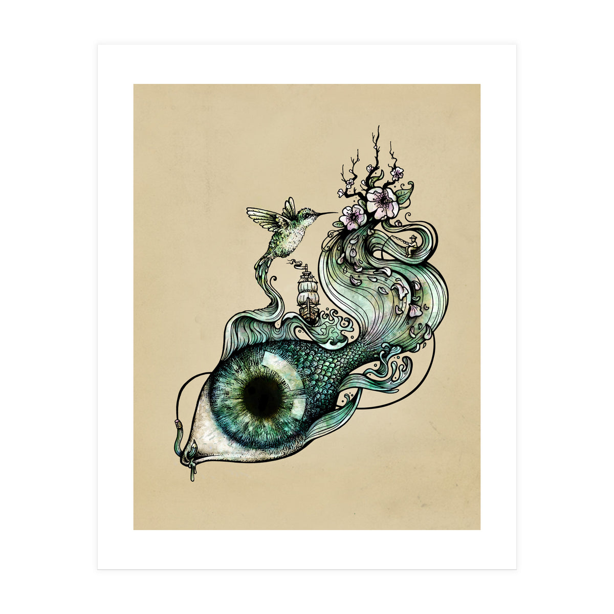 Flowing Inspiration (Print Only)