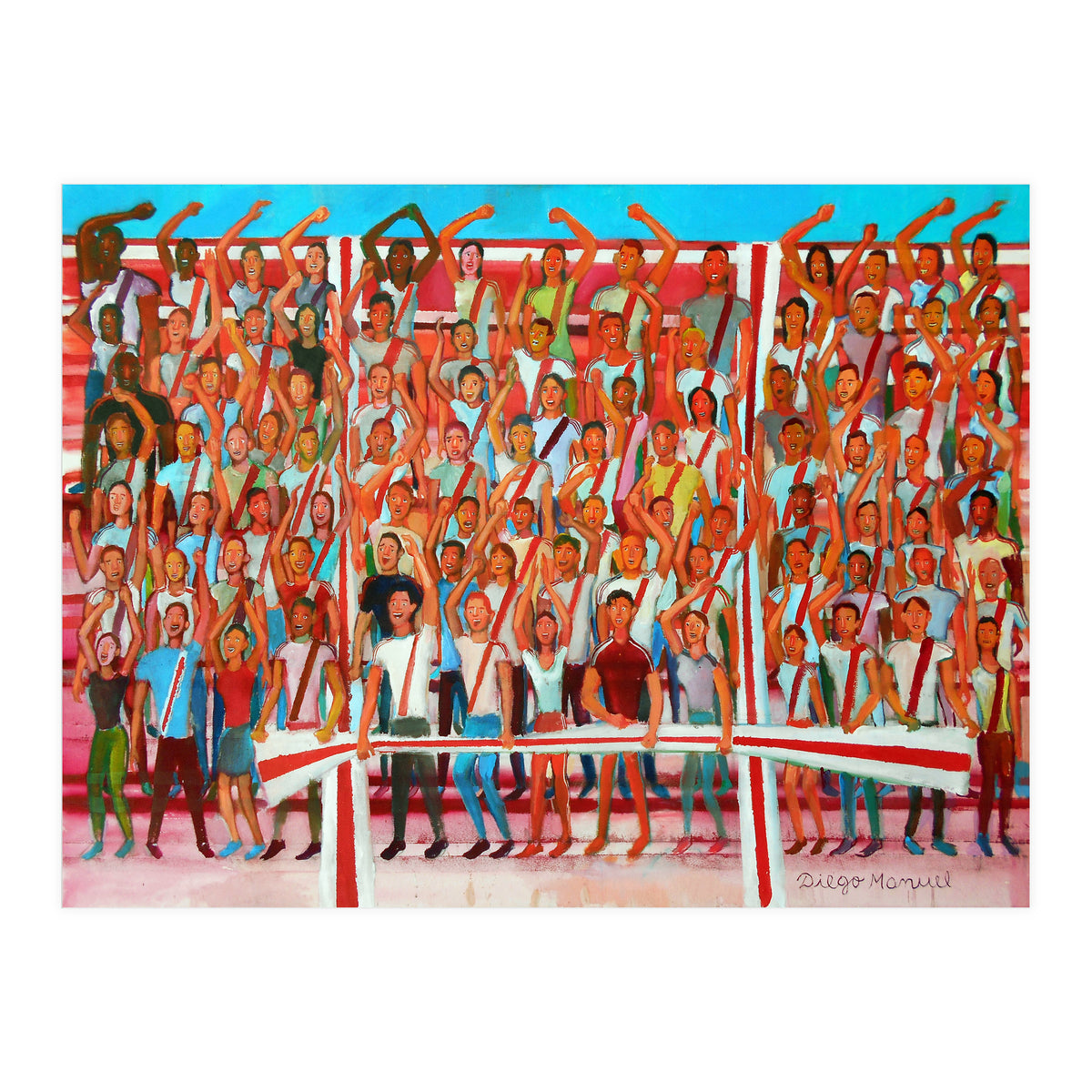 Hinchada De La Banda Roja (Print Only)